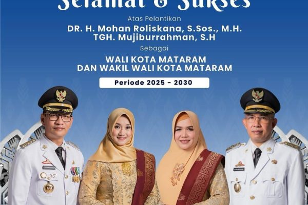 Bupati dan Wakil Bupati Mataram Periode 2025-2030