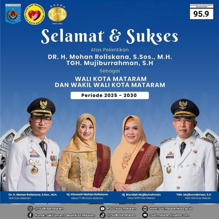 Bupati dan Wakil Bupati Mataram Periode 2025-2030